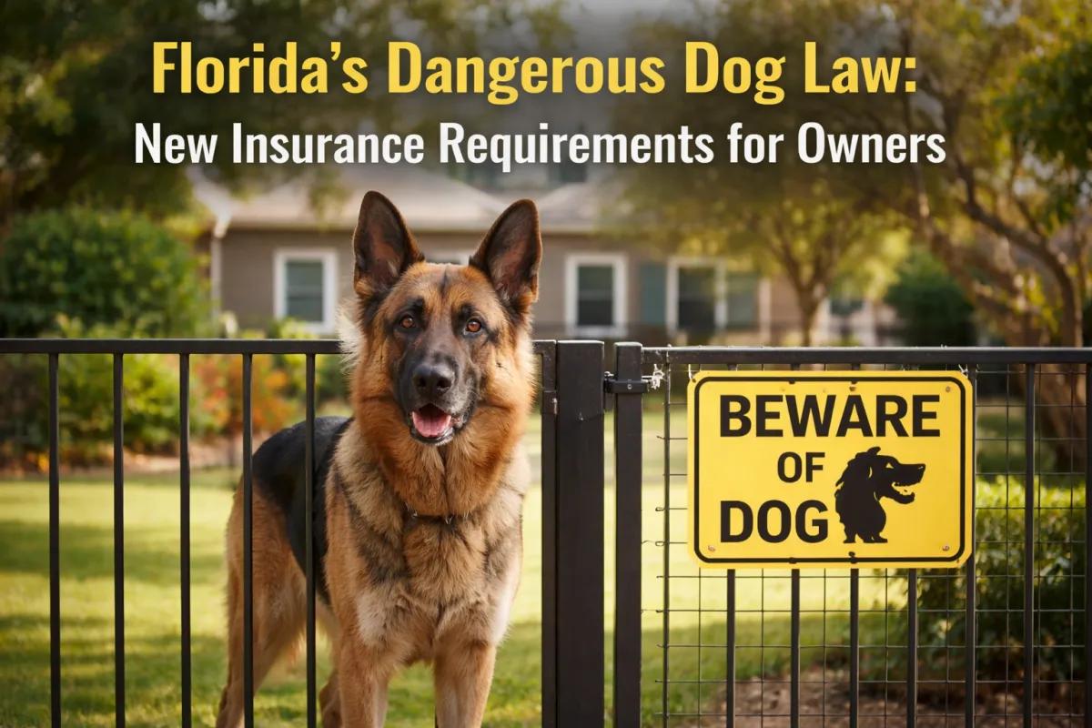 florida's dangerous dog law
