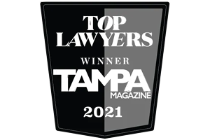 Michael P. Maddux, P.A. - Top Lawyers Winner - Tampa Magazine 2021 Badge