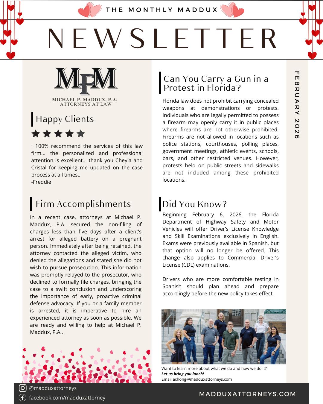 february 2026 newsletter